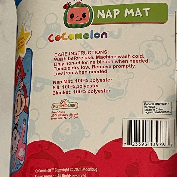 CoComelon Toddler Nap Mat - Picture 3 of 4